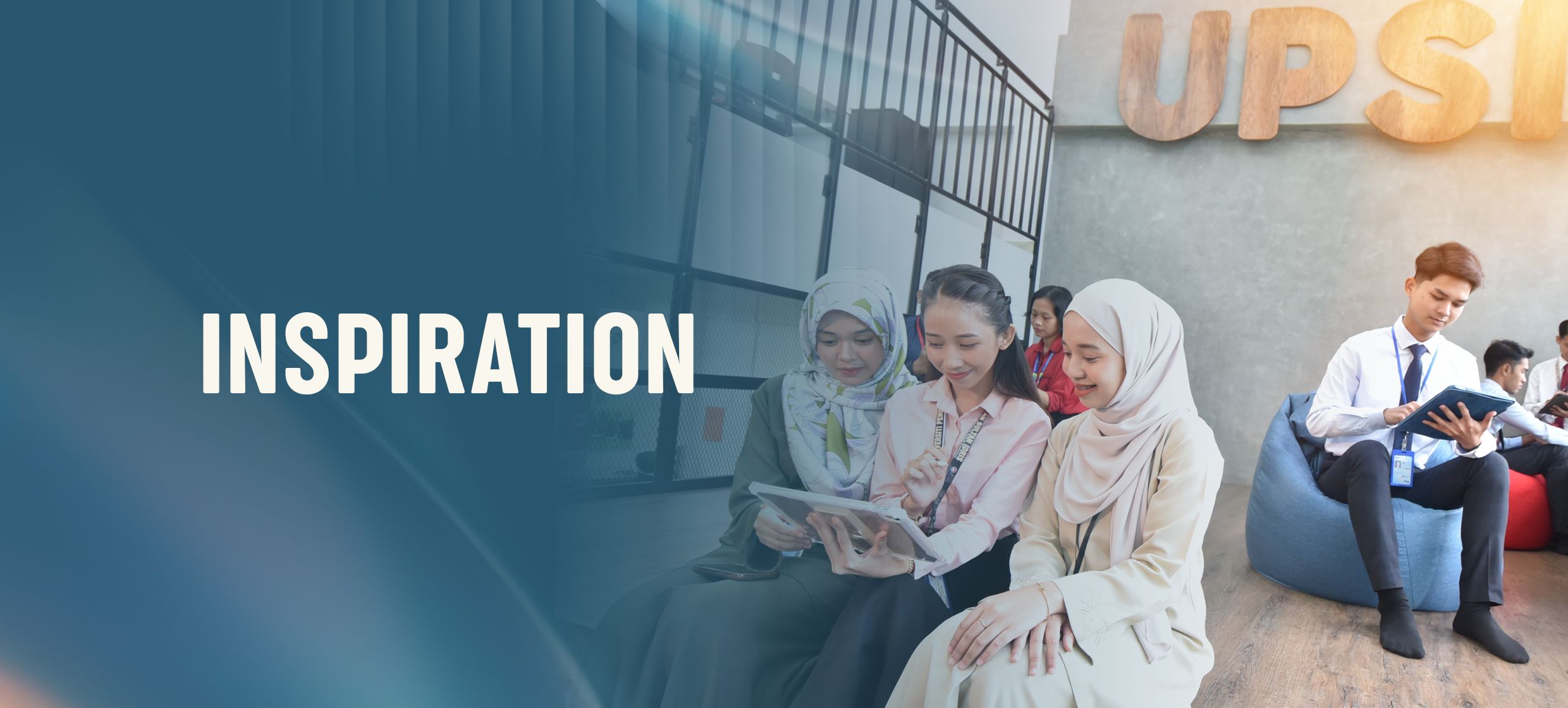 Inspiration page web banner